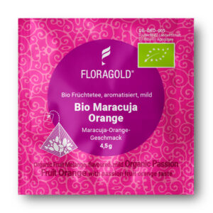 Pyramidenbeutel Bio FT Maracuja Orange mild 100er